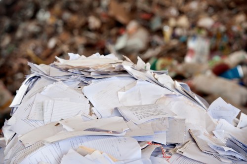 Eco-friendly disposal during garage clearance